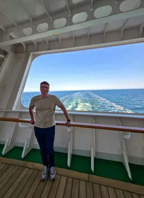 promenade walk P&O Aurora