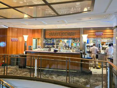 Raffles Bar P&O Aurora