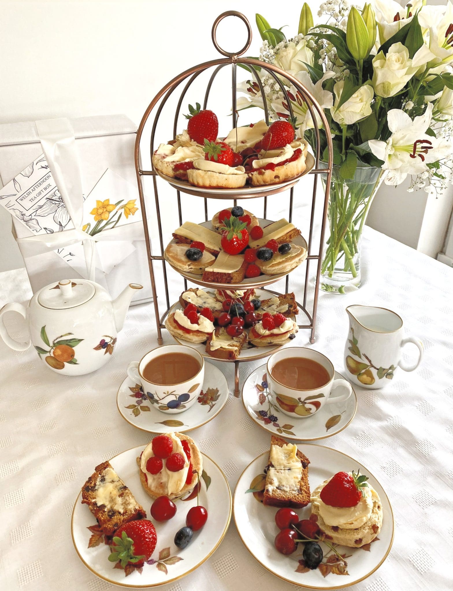 National Trust Cream Tea for Two Vegan Option Available