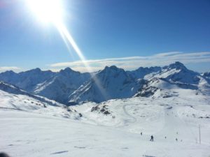 Skiing in the French Alps - Les Deux Alps at ski france