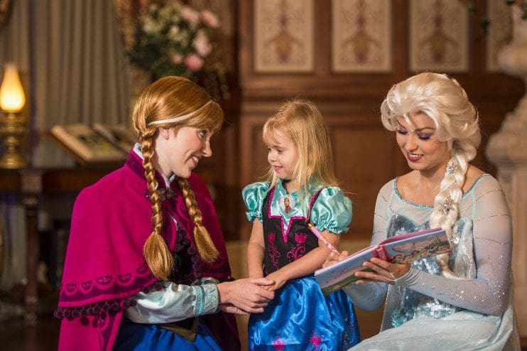 Disney Park meet and greet for new visitors