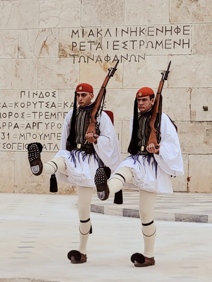 syntagma square - changing of the guards
