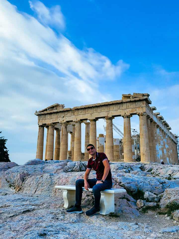 parthenon at the acropolis 
