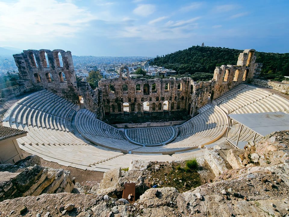 Odeon of Herodes Atticus acropolis athens