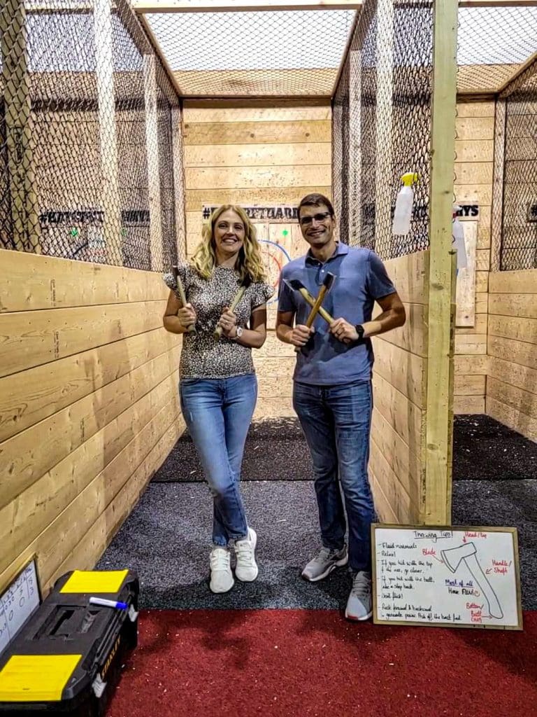 Axe Throwing at Hatchet Harry’s in Liverpool