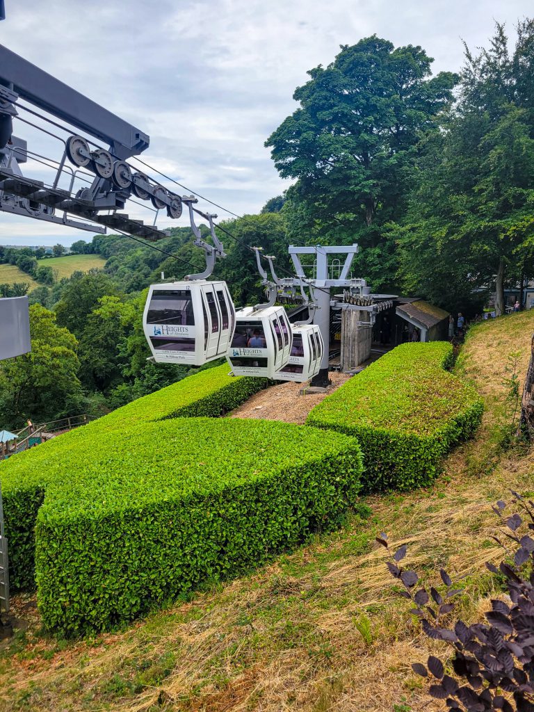 The Cable Cars at Heights of Abraham