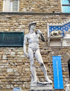David by Michelangelo in Florence