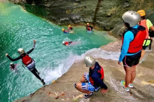 canyoneering as a hobby