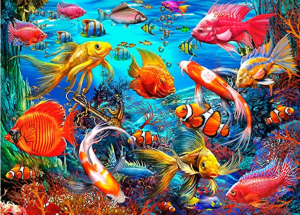 tropical fish jigsaw