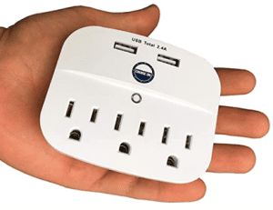 Non-Surge Power Strip with USB Ports