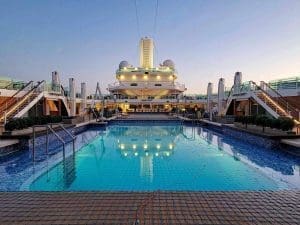 Britannia lido deck pool