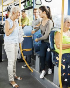 Give Your Seat Up on Public Transport