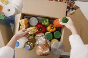 Look Through Cupboards and Donate to Your Local Food Bank