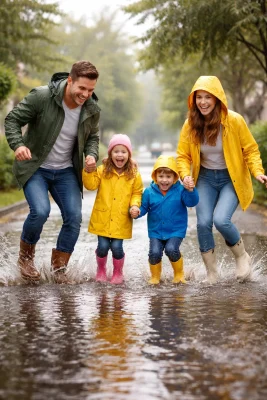 Jump into Puddles on rainy 