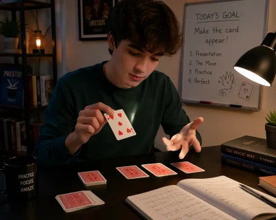 Learn a Magic Trick on a rainy day