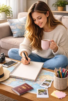 Make Your Own Bucket List on a rainy day